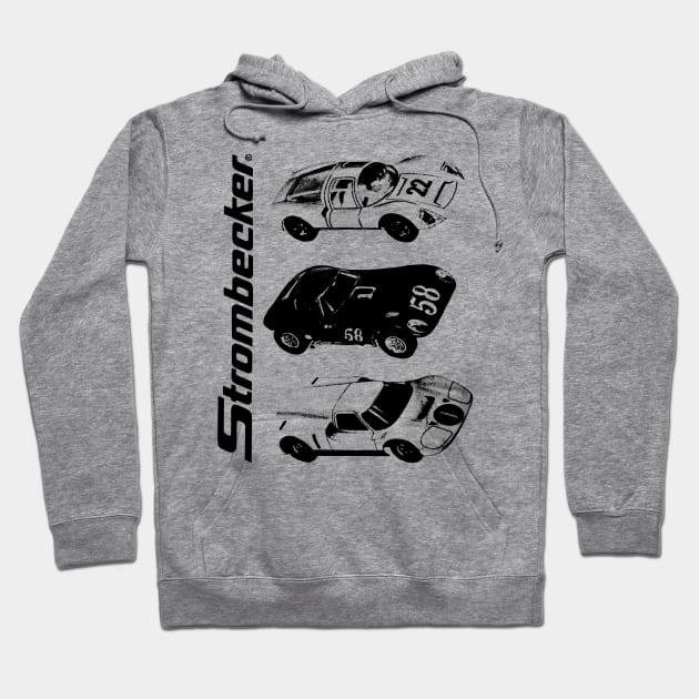 Strombecker - Porsche Cheetah Ford Hoodie by Strombecker Style